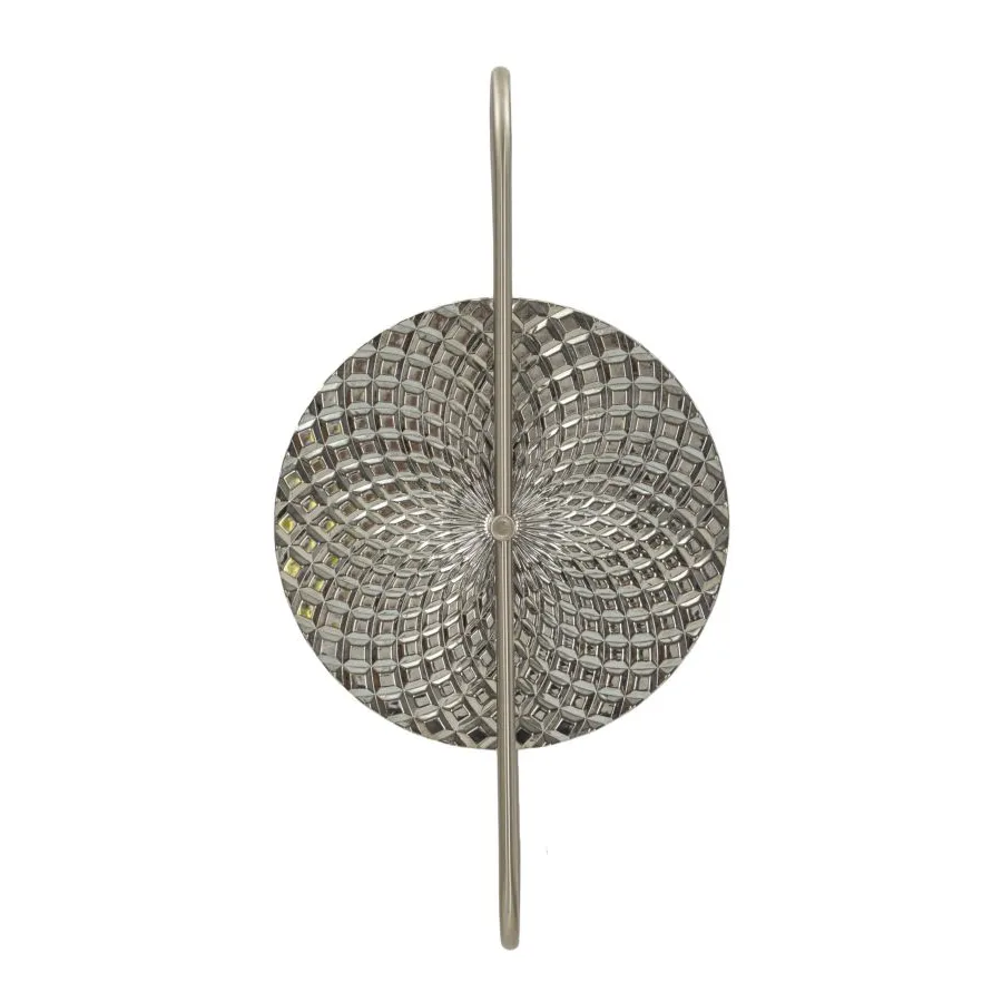 LAMPA ŚCIENNA SILVERY 28X15X54 cm